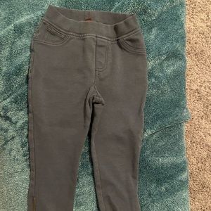 Tea collection grey leggings size 3
